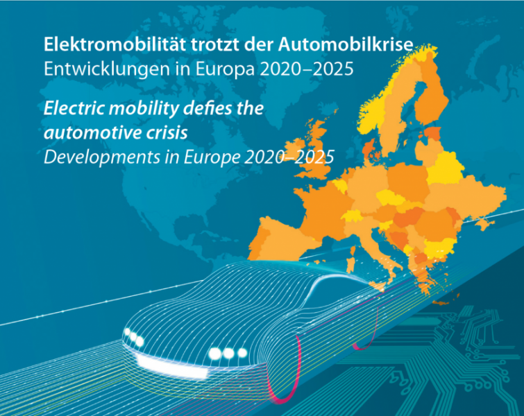 Studie des Chemnitz Automotive Institute CATI in Zusammenarbeit mit AMZ und at zeigt auf: 2025 wird jedes vierte Auto aus europäischen Werken ein „Stromer“ sein – Über 50 Prozent davon werden in Deutschland produziert