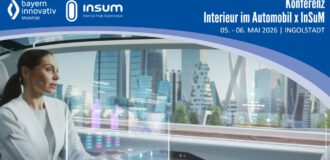 Die Community des Fahrzeuginnenraums trifft sich auch 2026 wieder auf der Konferenz &bdquo;Interieur im Automobil x InSuM 2026&ldquo; am 5. und 6. Mai 2026 im Audi Sportpark Ingolstadt.