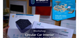 Circular Car Interior &ndash; Design Thinking for New Materials hei&szlig;t das Event des Transformations-Huibs InSuM, in welchem AMZ Sachsen Partner ist.