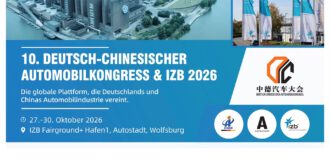 Das Netzwerk Automobilzulieferer Sachsen ist Kooperationspartner der CIIPA, die am 30. Oktober 2026 nach Wolfsburg zum 10. Deutsch-Chinesischen Automobilkongress einl&auml;dt.